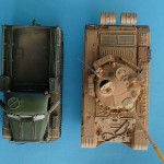 Side by side with a Revell T-72