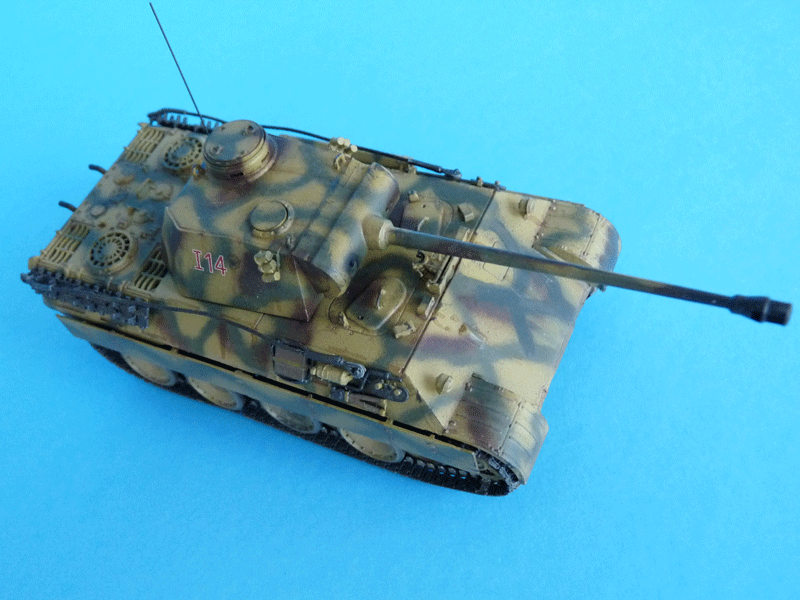 Zvezda 1/72 PzKpfw V Panther Ausf D, kit 5010