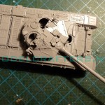 Building Zvezda 1/72 T-90, part 1